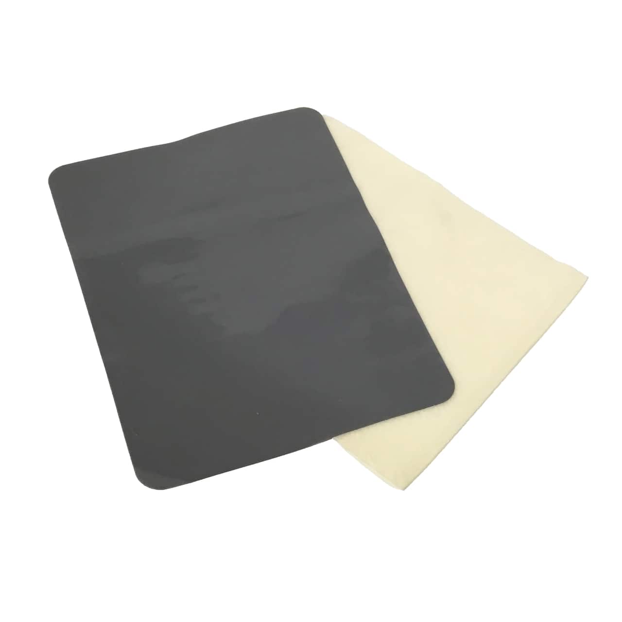 The Beadsmith® BASIC elements™ 11" x 14" Silicone & Fabric Craft Mat Set